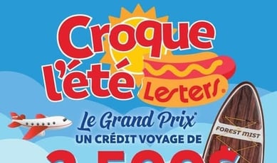 Participez et remportez un crédit voyage de 2500$ ou de nombreux prix hebdomadaires!