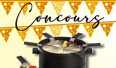 Participez pour remporter un service à fondue 3-en-1 Fondussimo.