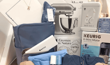 Concours : Remportez un lot prestigieux incluant Apple, Keurig, KitchenAid et autres.