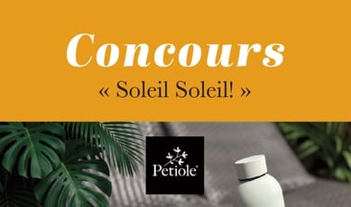 Participez pour remporter un élégant coffret estival de produits signés Petiole !