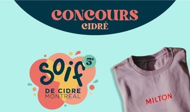 Participez pour remporter un prestigieux ensemble cidricole montréalais pour deux convives !