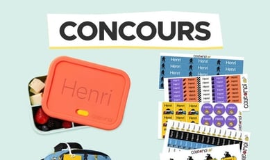 Participez pour remporter un ensemble d'étiquettes, une boîte bento et un sac Sac Lavoie !