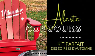 Participez au concours pour remporter un ensemble Milwaukee cet automne!