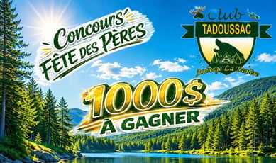 Participez pour remporter un séjour de 1000$ au prestigieux Club Tadoussac / Auberge la Tanière!