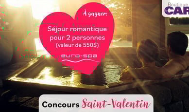 Concours : remportez un séjour raffiné pour deux, estimé à 550$ !