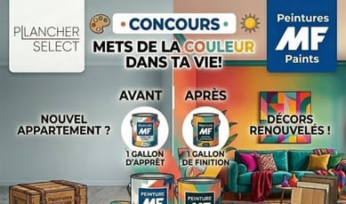 Concours : Remportez un gallon d'apprêt et de finition haute qualité Peintures MF !