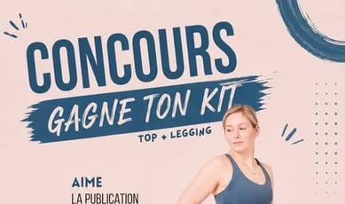 Participez au concours pour remporter un ensemble top et legging!