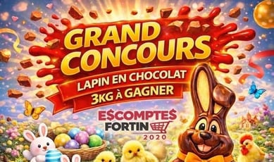 Concours : Remportez un lapin en chocolat d'un poids de 3 kg !