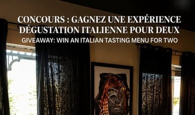 Participez et remportez un menu dégustation pour deux à la Trattoria Bellamore!