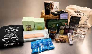 Participez au concours pour remporter un élégant panier-cadeau d'une valeur de 300$ !