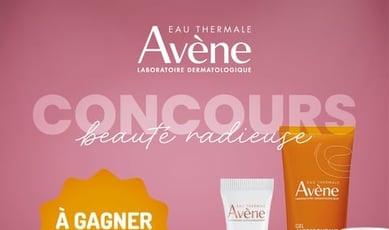 Participez à notre concours et remportez un élégant panier Avène rempli de délices!