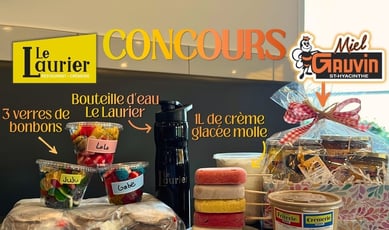 Participez pour remporter un panier signé Laurier et un autre de Miel Gauvin!