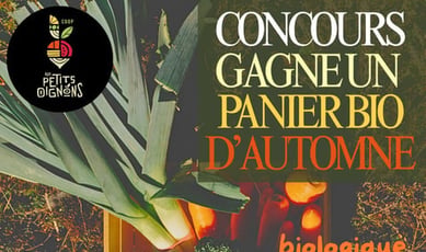 Participez au concours pour gagner un panier de légumes bio!