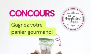 Participez au concours et remportez un panier gourmet de délices estampillés La Nougaterie Québec!