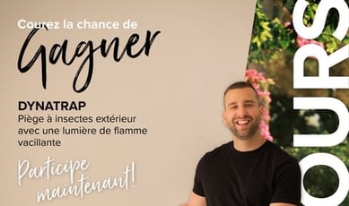 Participez au concours pour remporter un piège à insectes extérieur Dynatrap à lumière vacillante !