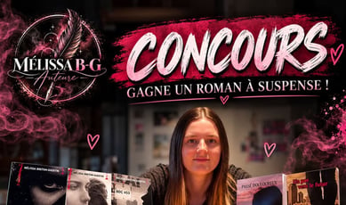 Participez au concours pour gagner un roman à suspense de Mélissa Breton-Guertin!