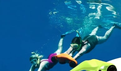 Chance de gagner un scooter sous-marin et équipement de plongée