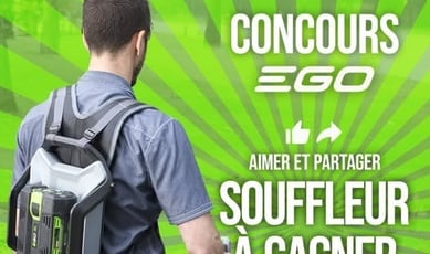 Participez et remportez un souffleur dorsal EGO 600CFM !