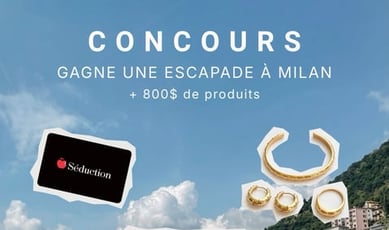 Participez au concours pour remporter un voyage à Milan et 800$ en prix!