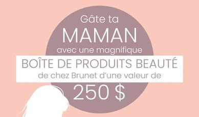 Participez et remportez une élégante boîte de produits de beauté de la maison Brunet !