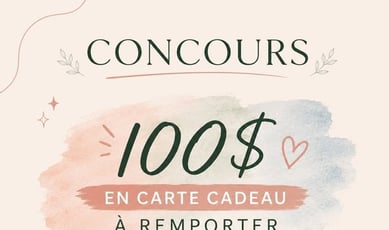 Participez au concours pour remporter une carte cadeau Amazon d'une valeur de 100 dollars !