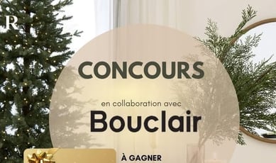 Participez au concours pour remporter une carte-cadeau Bouclair d'une valeur de 250 dollars !
