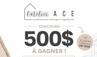 Participez au concours pour remporter une carte-cadeau Canac d'une valeur de 500$.