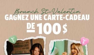 Participez pour remporter une carte cadeau de 100 $ au prestigieux Tommy Café!