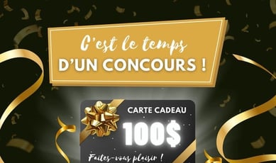 Participez et remportez un bon d'achat de 100 dollars!
