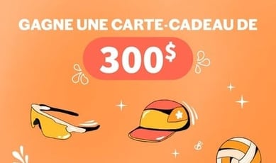 Participez au concours et remportez un bon d'achat de 300 $ chez Sports Experts Montmagny!