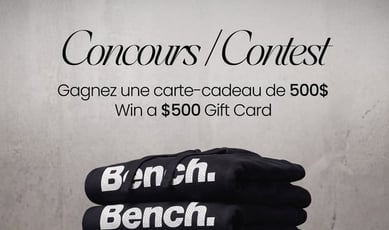 Participez au concours pour gagner une carte-cadeau électronique de 500$!