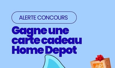 Participez au concours pour gagner une carte-cadeau Home Depot de 200$!