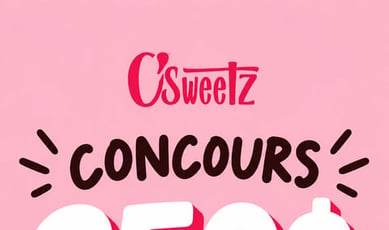 Participez au concours pour gagner une carte-cadeau O'Sweetz de 250$!