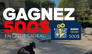 Participez pour remporter une carte-cadeau Rona d'une valeur de 500 dollars!