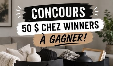 Concours : remportez une carte-cadeau de 50 $ chez Winners !