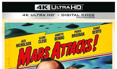 Participez au concours pour gagner Mars Attacks en 4K Ultra HD!