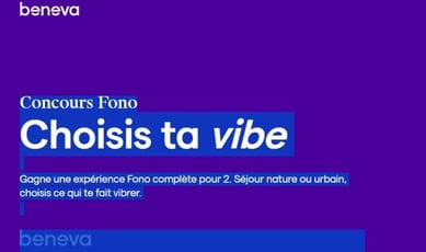 Participez à un concours pour vivre 3 jours inoubliables pour deux personnes!