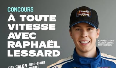 Participez pour remporter une expérience inédite aux côtés de Raphaël Lessard !
