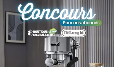 Chance de gagner une machine espresso Dedica Maestro Plus de DeLonghi!