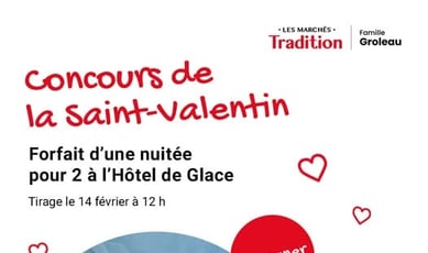 Participez et remportez une nuitée pour deux au prestigieux hôtel de glace !