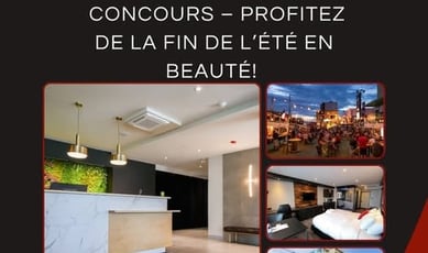Concours : Remportez une nuitée pour deux dans une luxueuse suite à l'Hôtel Le Saint-Germain Rimouski.