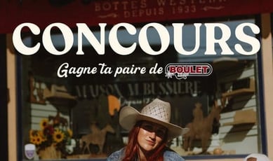 Participez pour remporter une paire de bottes Boulet de votre préférence!