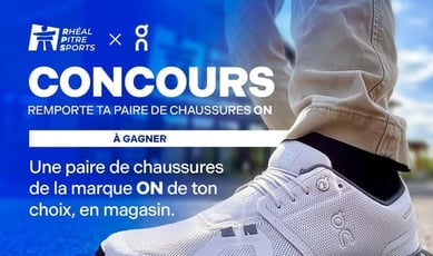 Participez et remportez une élégante paire de chaussures de la prestigieuse marque ON !