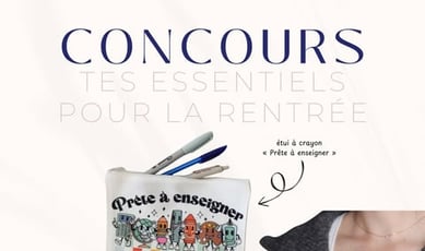 Participez au concours pour remporter vos essentiels de la rentrée!