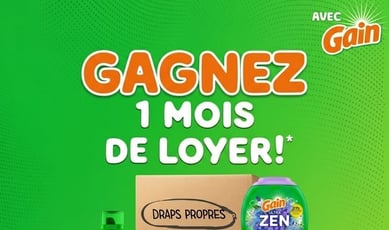 Concours - Remportez un mois de loyer offert