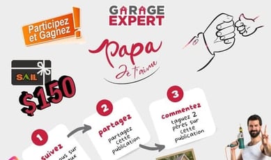 Concours Garage Expert : Remportez un bon d'achat de 150 $ chez SAIL !