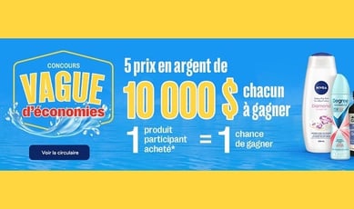 Concours distingué Jean-Coutu : remportez l'un des 5 prix de 10 000$ en espèces !