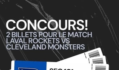 Concours Kitchen 73 : Remportez deux billets pour le match Rocket de Laval vs Cleveland, 7 février !