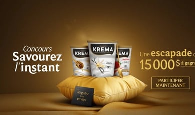 Participez au concours KREMA - Exaltez l'instant présent !