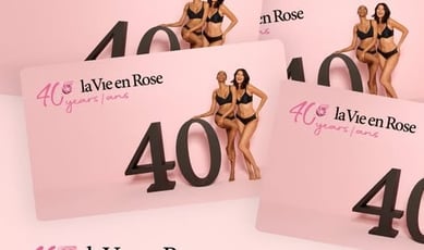 Participez au concours La Vie en Rose et remportez l'une des 40 cartes-cadeaux de 100 $ !